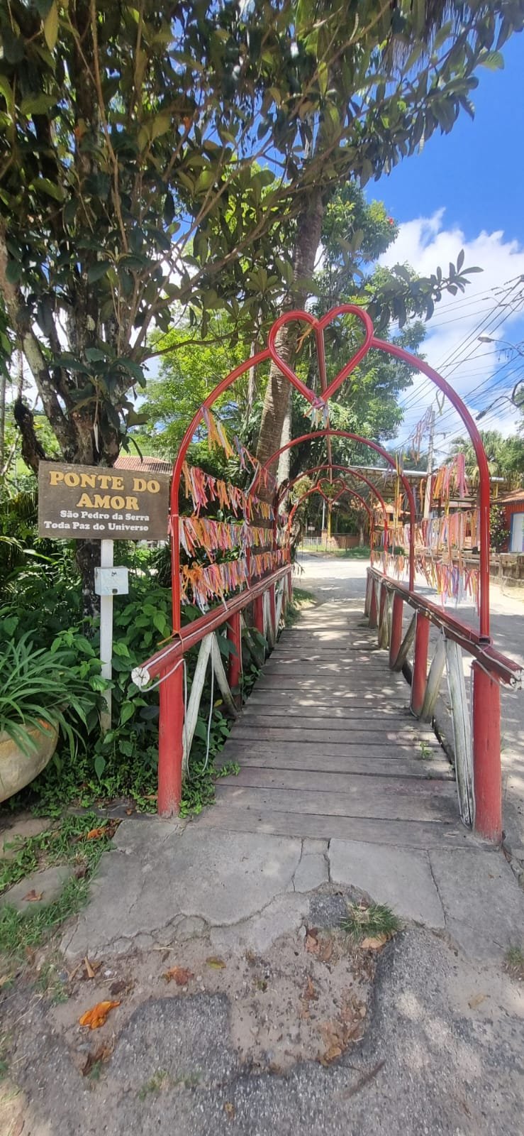 Ponte do Amor em São Pedro da Serra